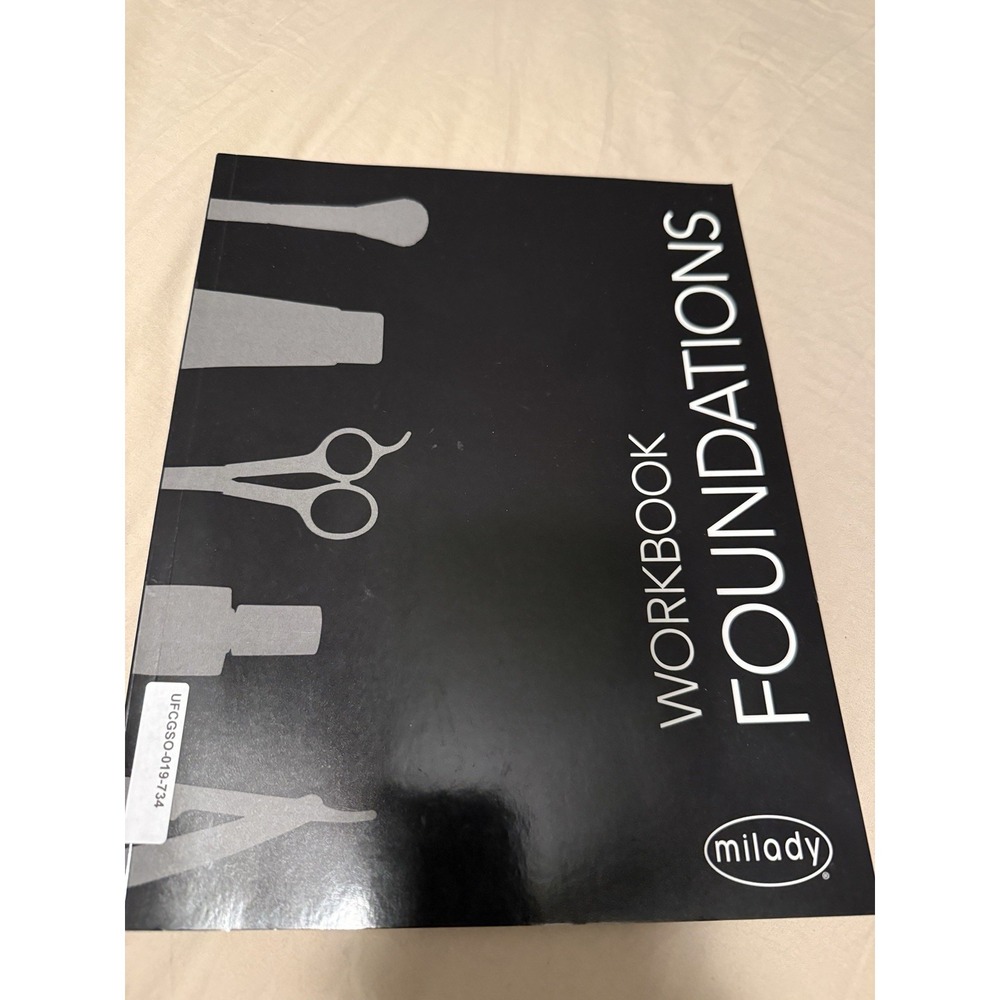 Student Workbook for Milady Standard Foundations - Paperback, by Milady